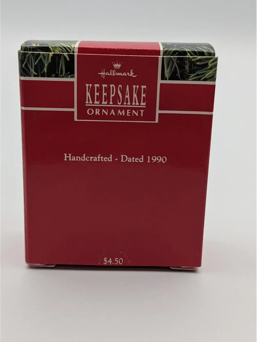 Hallmark Keepsake Stamp Collector Miniature Ornament 1990, New in Box